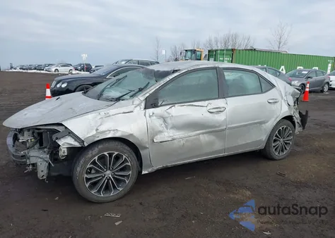 2014 Toyota Corolla S Plus z USA, uszkodzony, nr VIN 2T1BURHE6EC098191